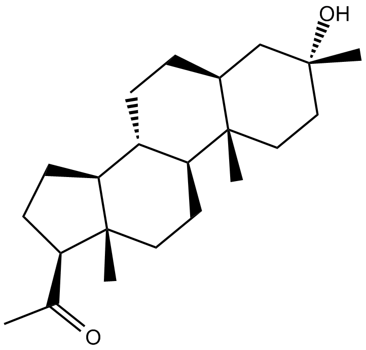 Ganaxolone Chemical Structure