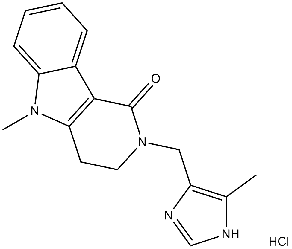 Alosetron Hydrochloride Chemical Structure