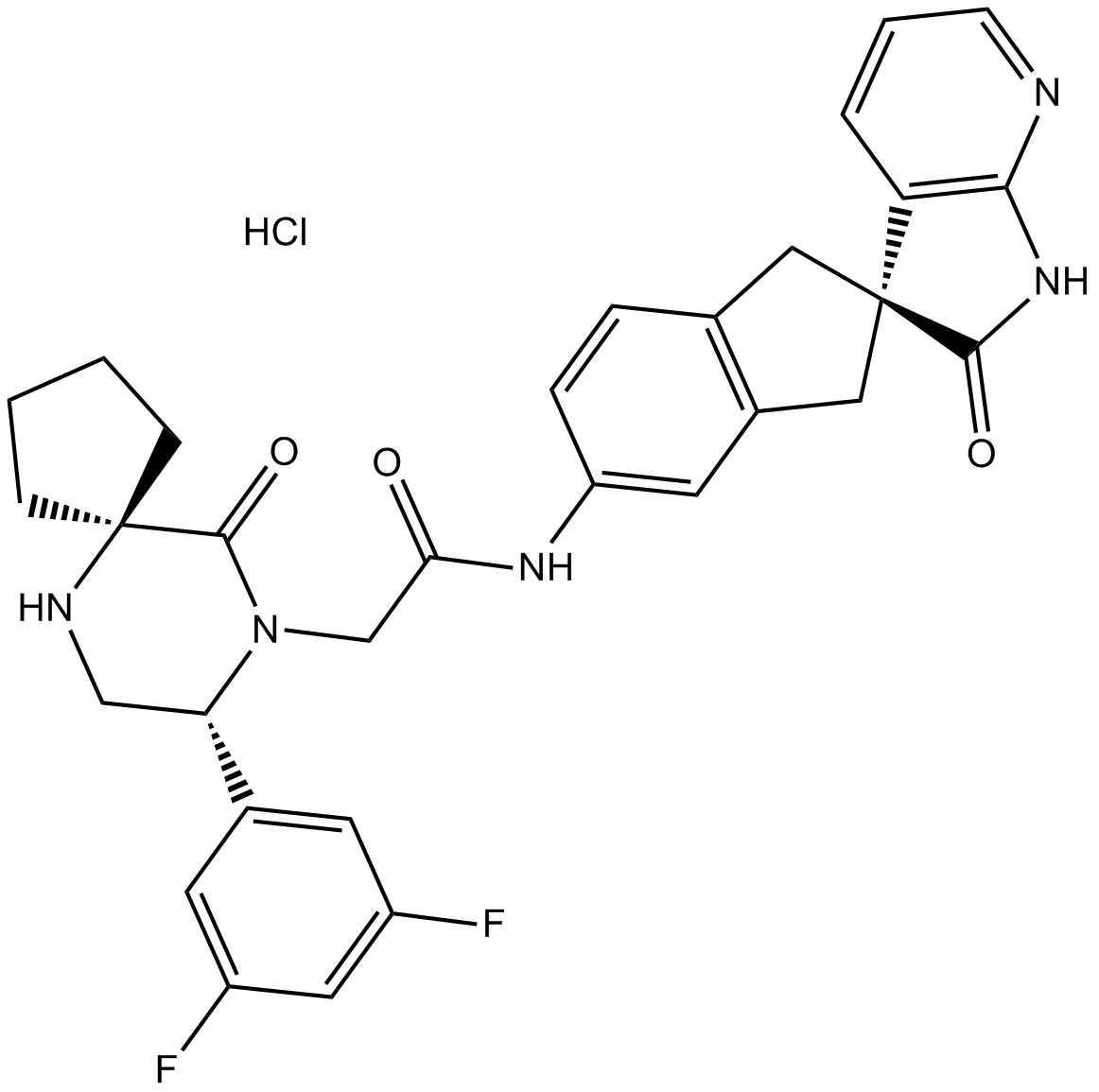 MK-3207 HCl Chemical Structure
