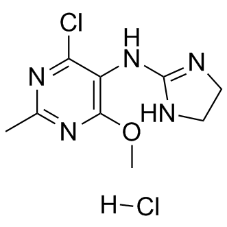 Moxonidine hydrochloride Chemical Structure