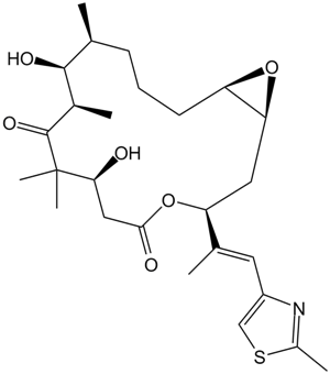 Epothilone A Chemical Structure