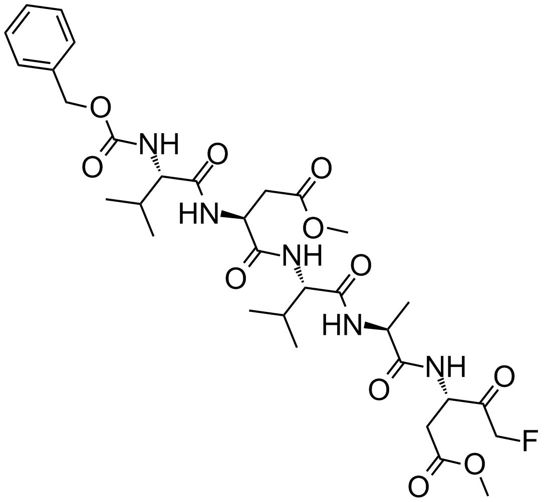 Z-VDVAD-FMK Chemical Structure