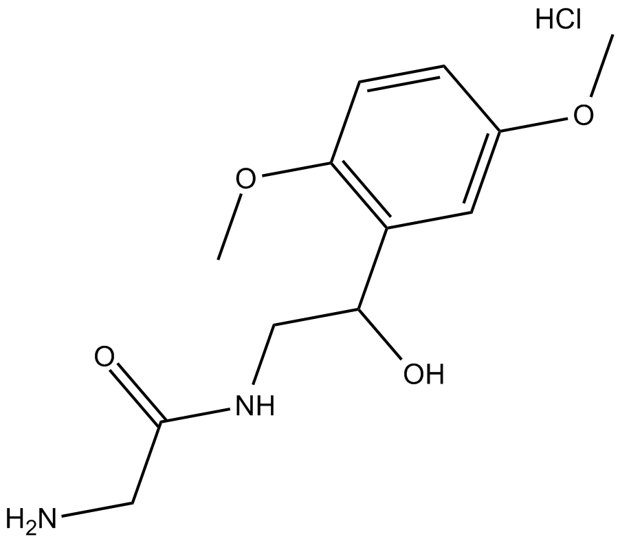 Midodrine (hydrochloride) Chemical Structure