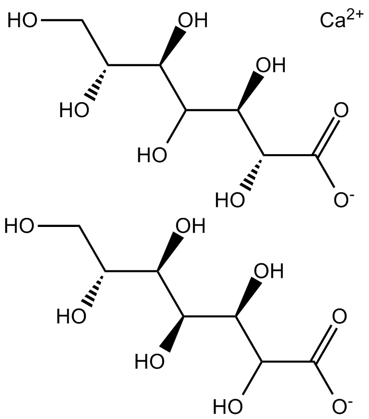 Calcium Gluceptate Chemical Structure