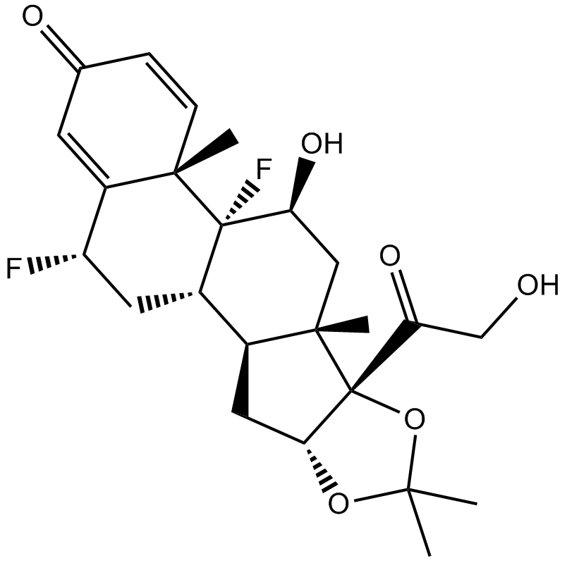 Fluocinolone Acetonide Chemical Structure