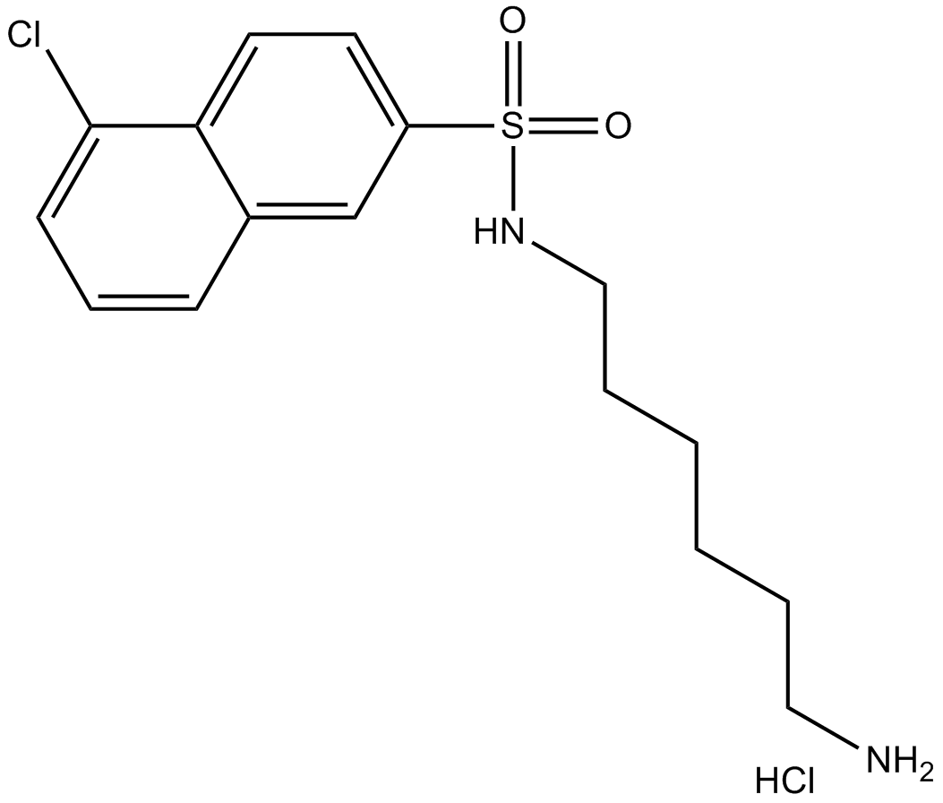 W-9 hydrochloride Chemical Structure