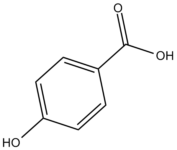 4-Hydroxybenzoic acid Chemical Structure