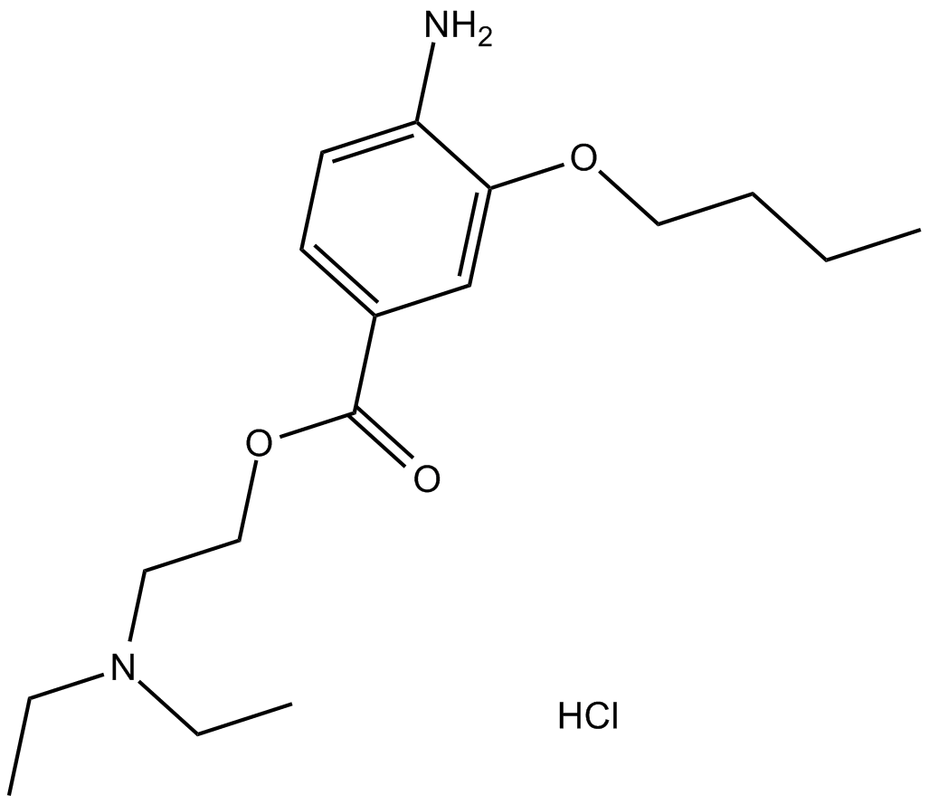Oxybuprocaine HCl Chemical Structure