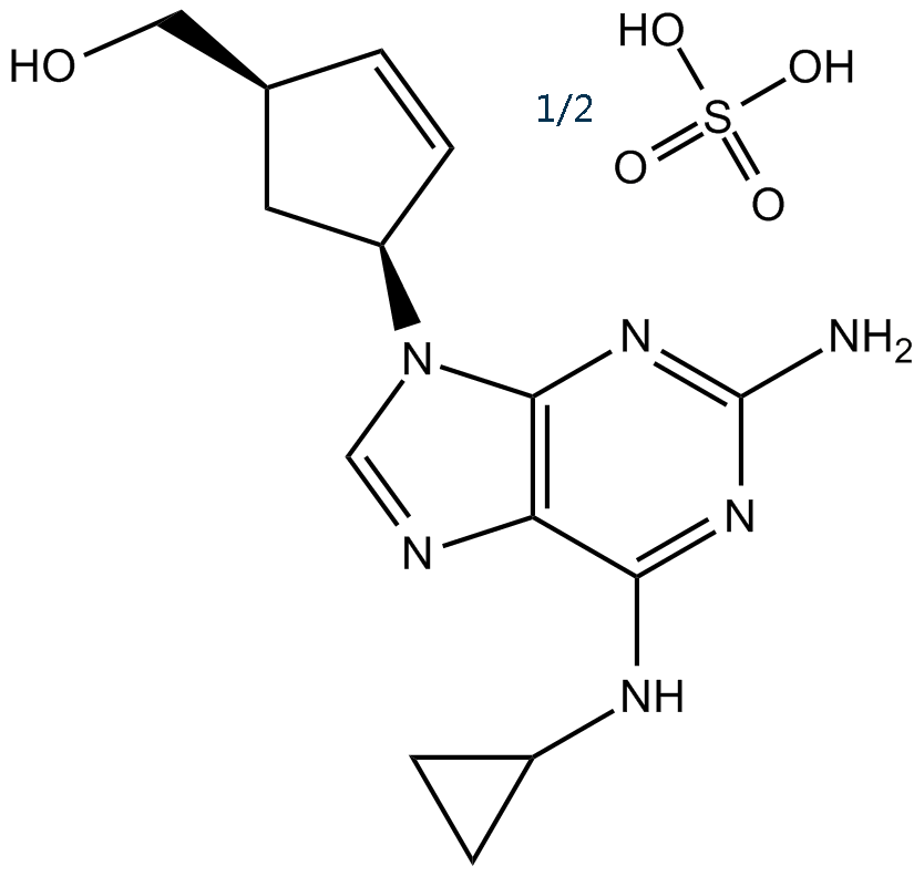 Abacavir sulfate Chemical Structure