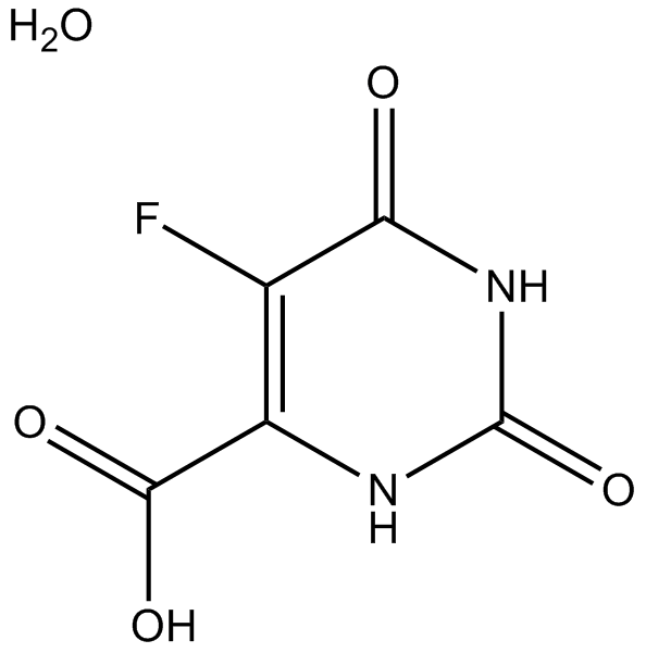 Fluoroorotic Acid, Ultra Pure Chemical Structure