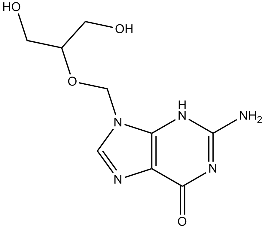 Ganciclovir Chemical Structure
