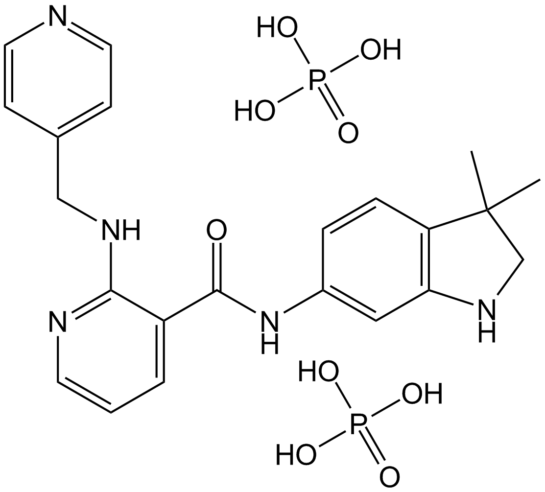 Motesanib Diphosphate (AMG-706) Chemical Structure