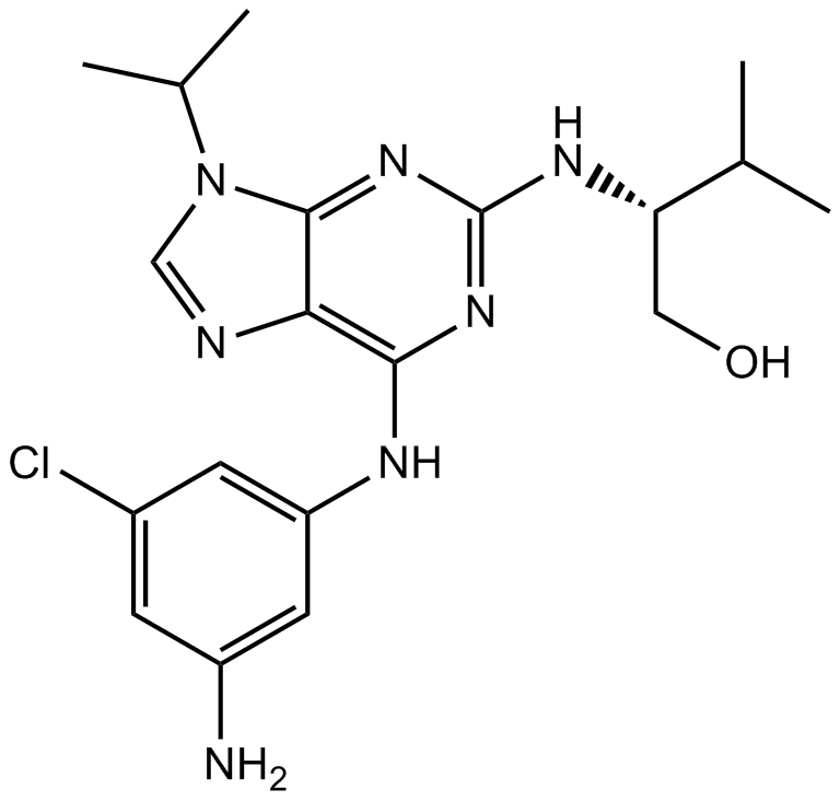 Aminopurvalanol A Chemical Structure