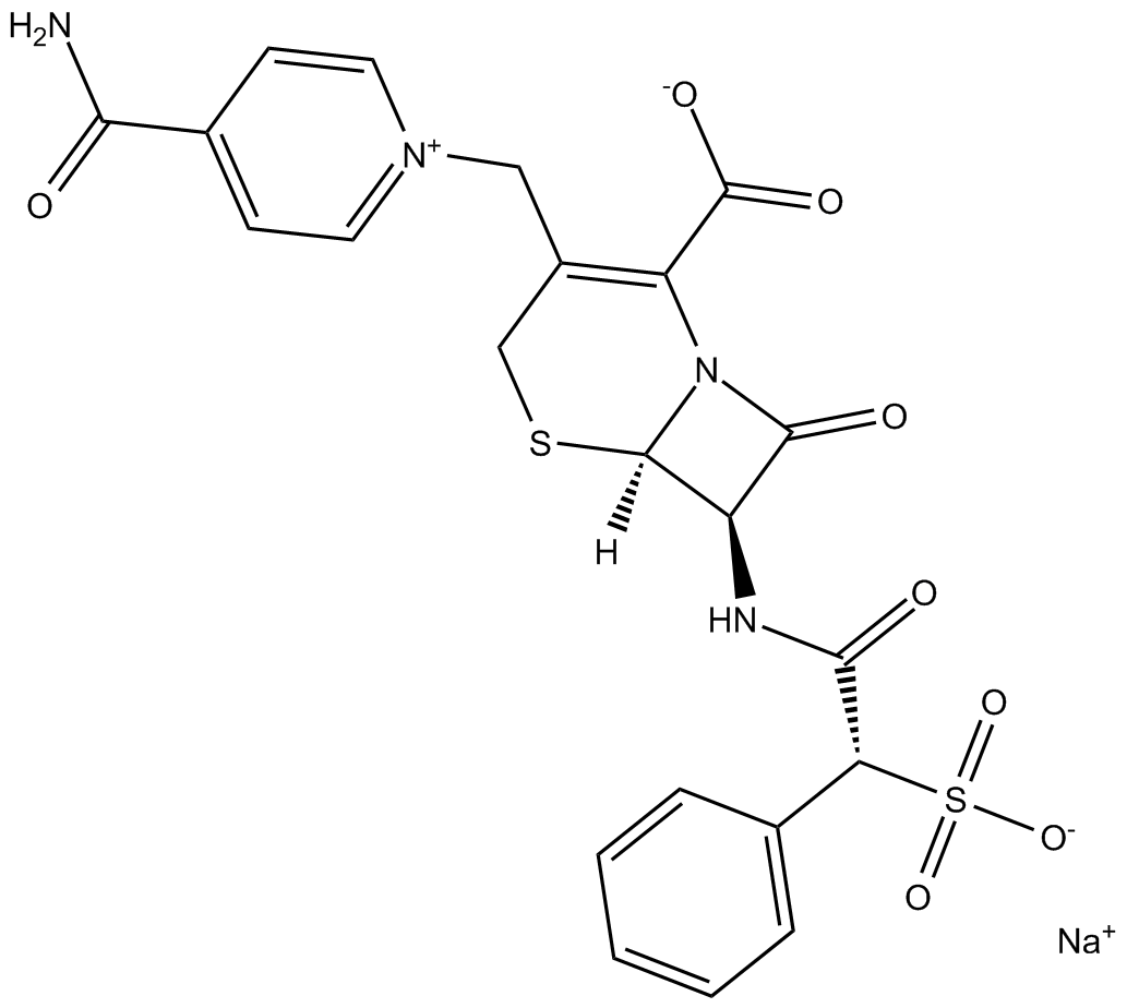 Cefsulodin (sodium salt) Chemical Structure