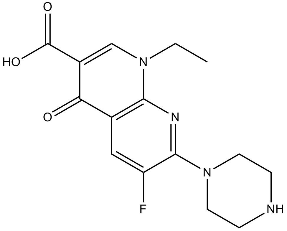 Enoxacin (Penetrex) Chemical Structure