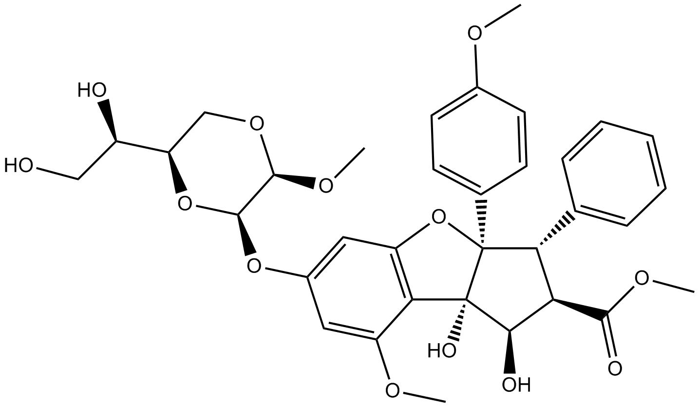 Silvestrol Chemical Structure