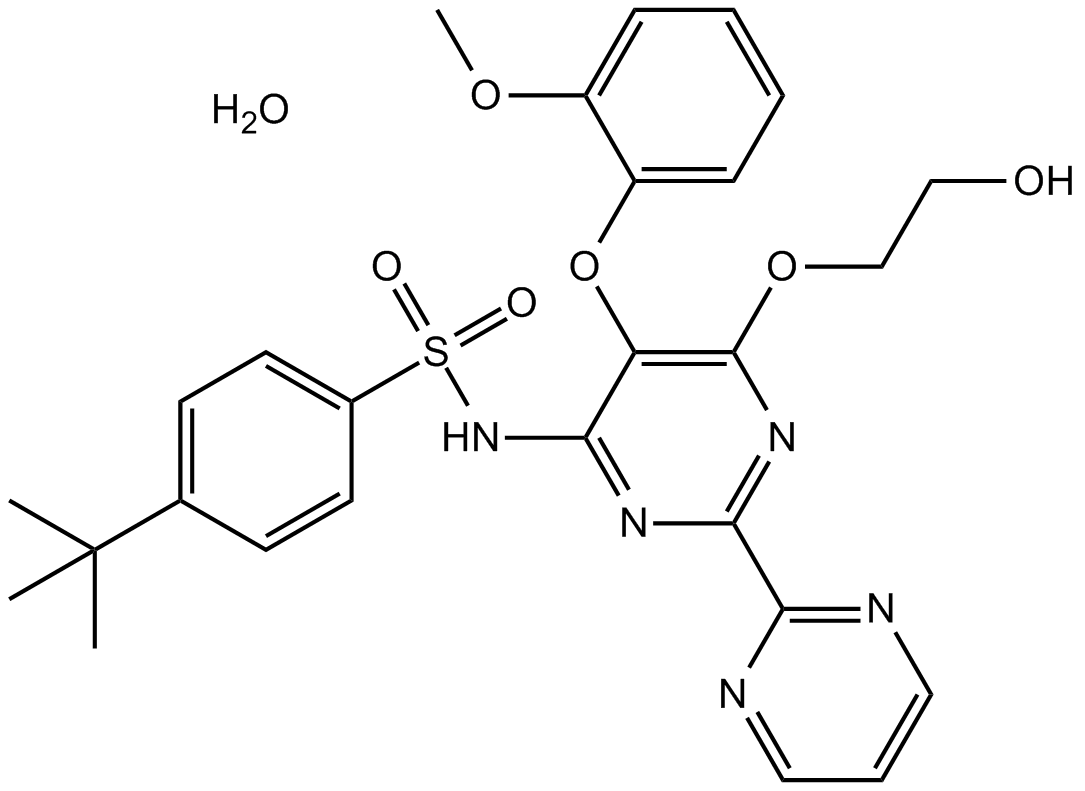 Bosentan Hydrate Chemical Structure