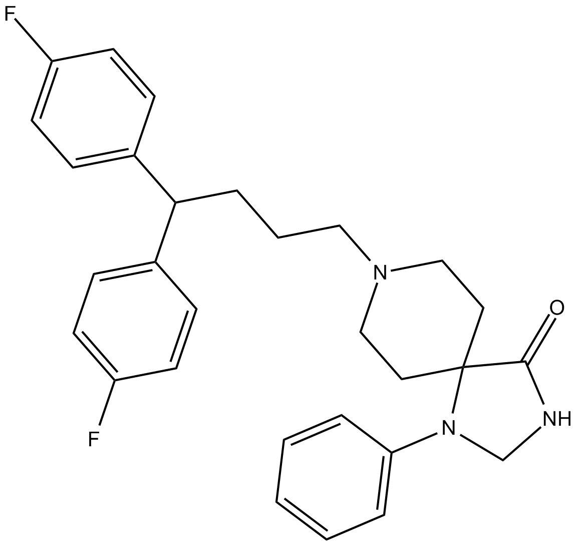 Fluspirilene Chemical Structure