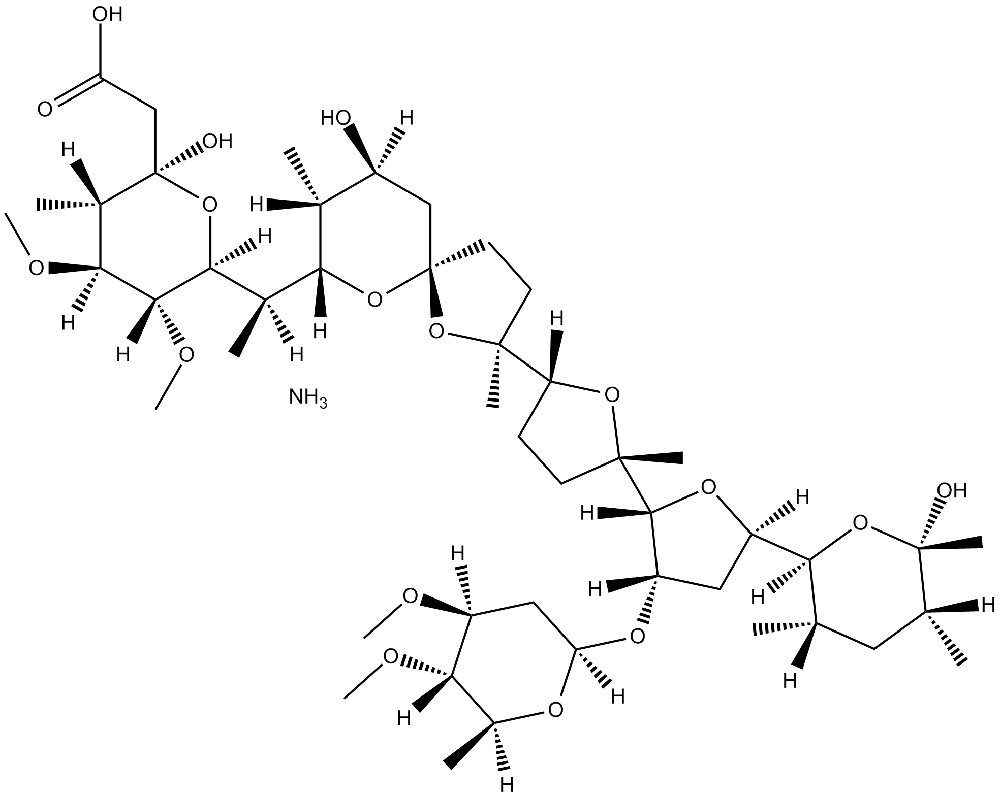 Maduramicin Chemical Structure