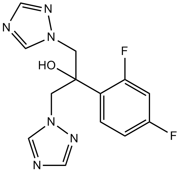 Fluconazole Chemical Structure
