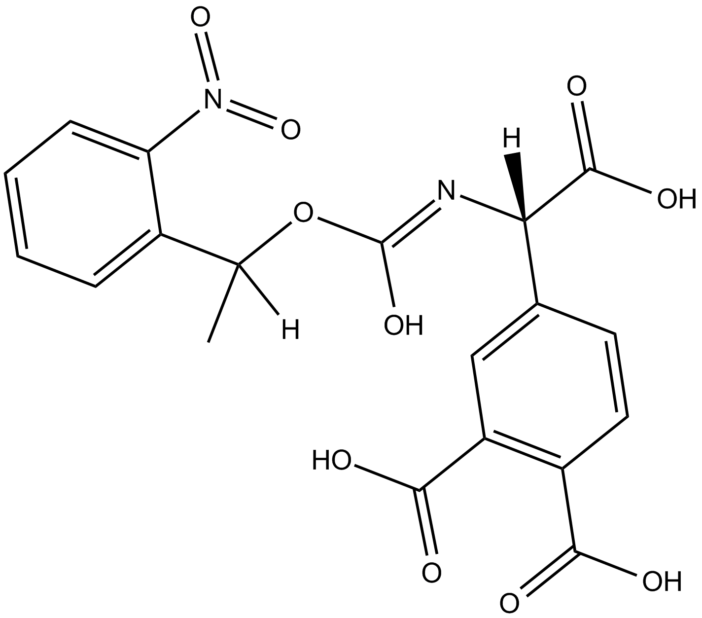 NPEC-caged-(S)-3,4-DCPG Chemical Structure