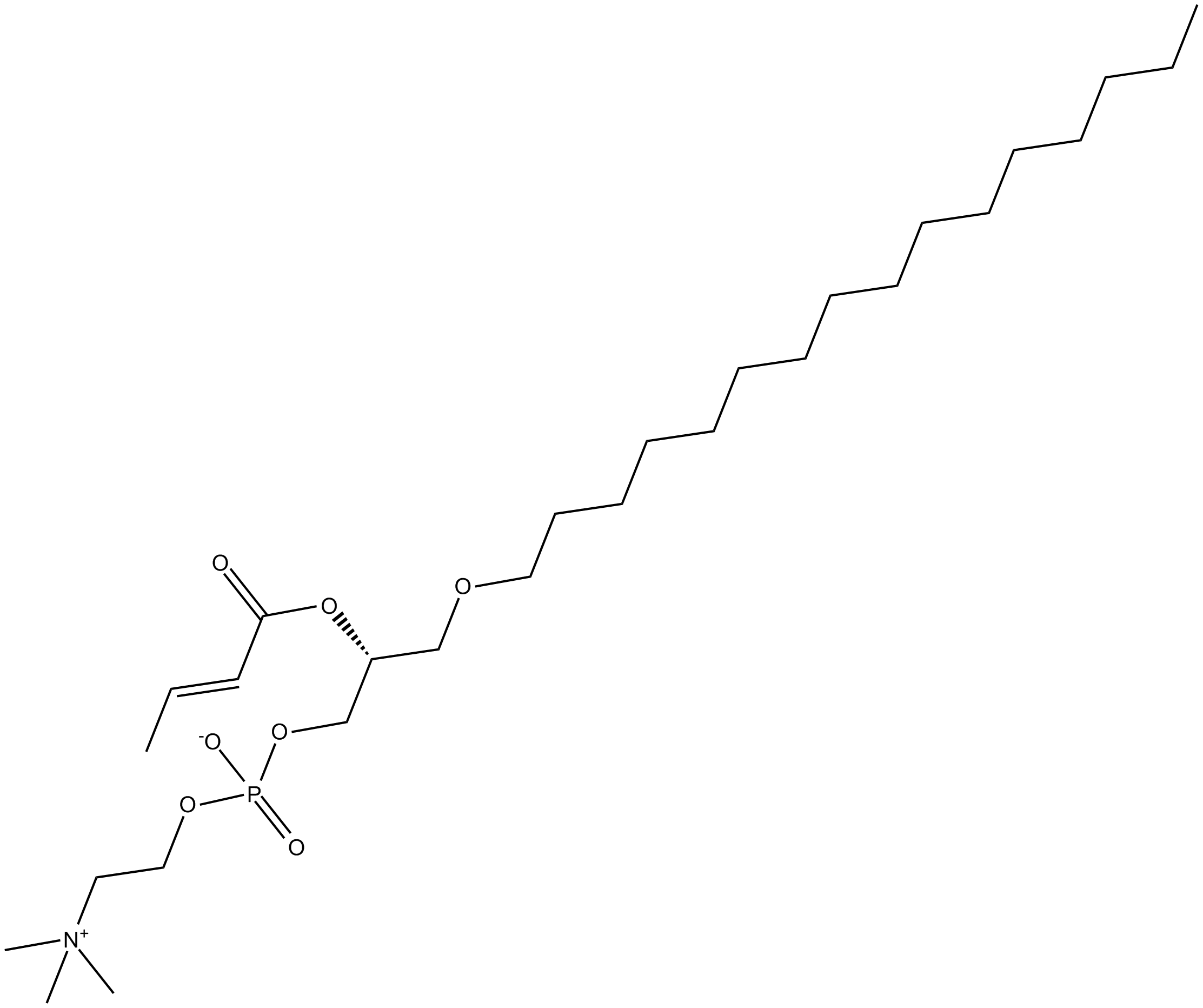Butenoyl PAF Chemical Structure