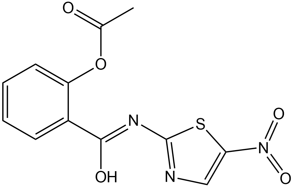 Nitazoxanide Chemical Structure
