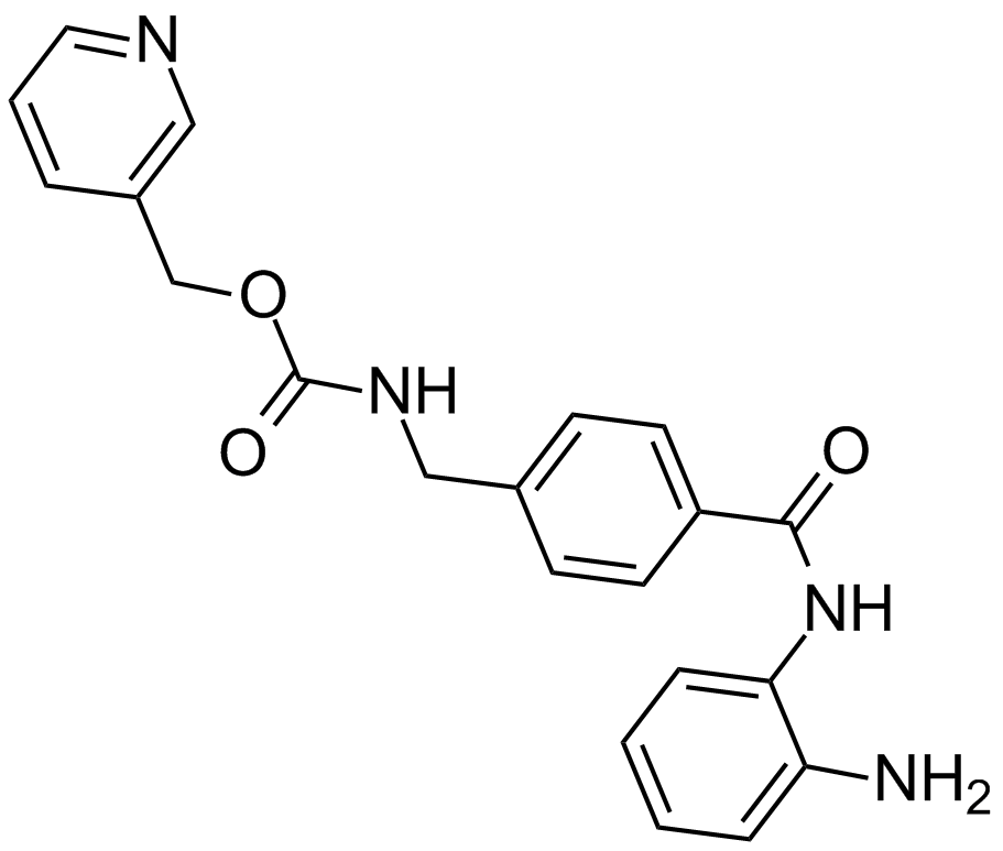 Entinostat (MS-275,SNDX-275) Chemical Structure
