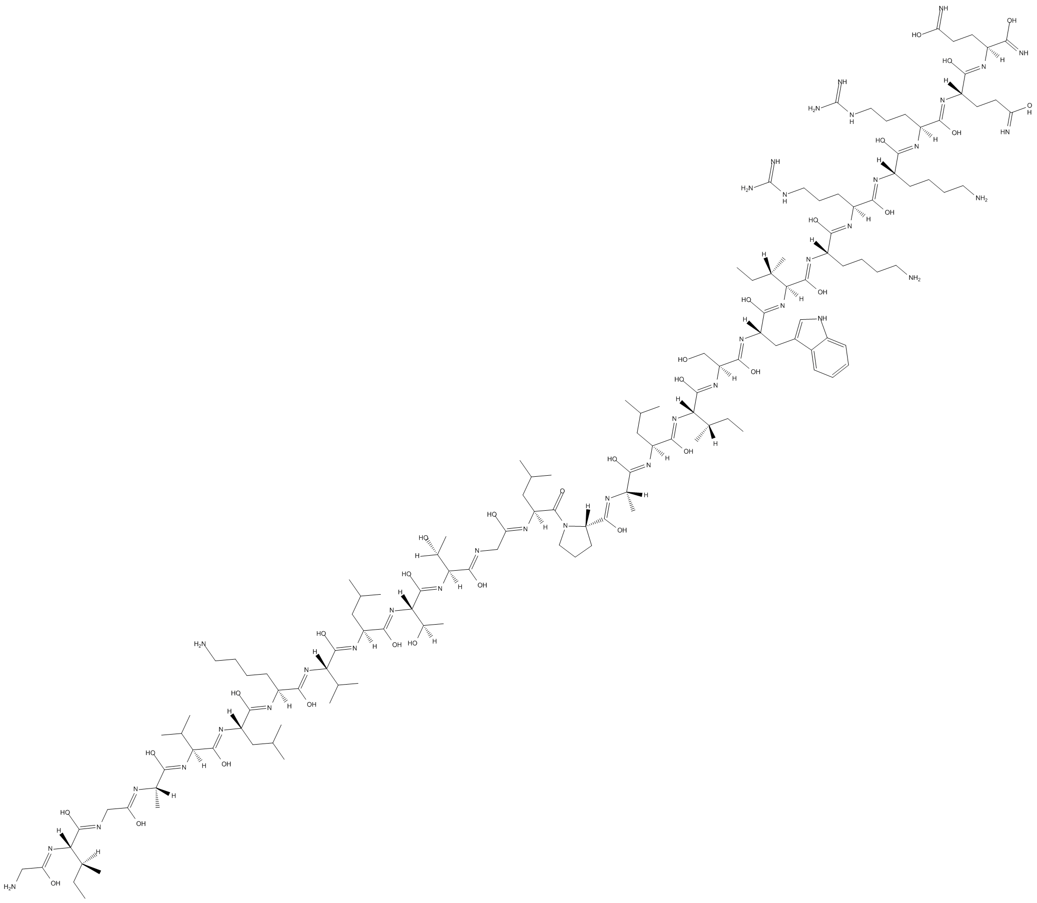 Melittin Chemical Structure