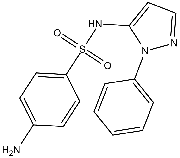 Sulfaphenazole Chemical Structure
