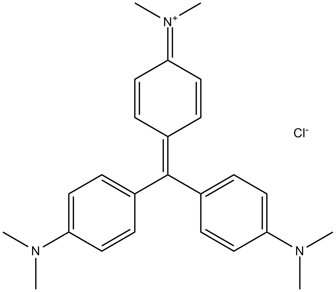 Crystal Violet Chemical Structure