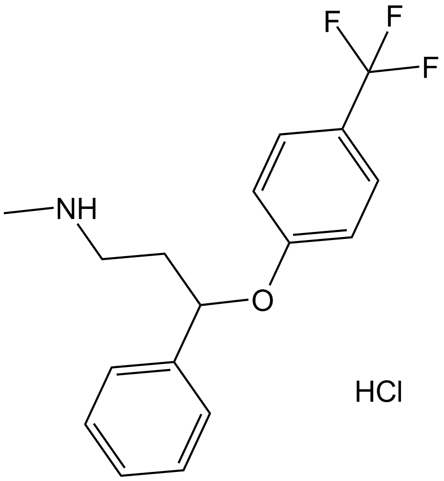 Fluoxetine HCl Chemical Structure