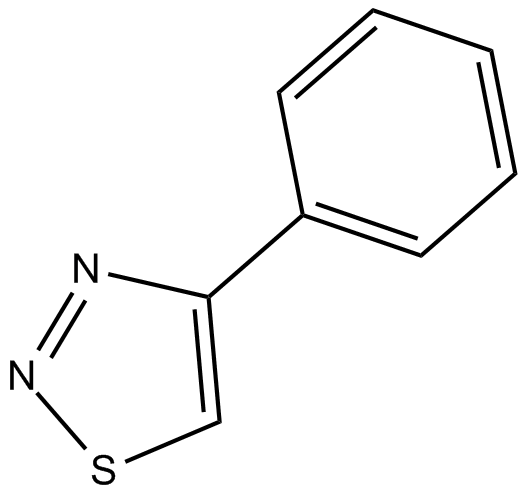 4-phenyl-1,2,3-Thiadiazole Chemical Structure