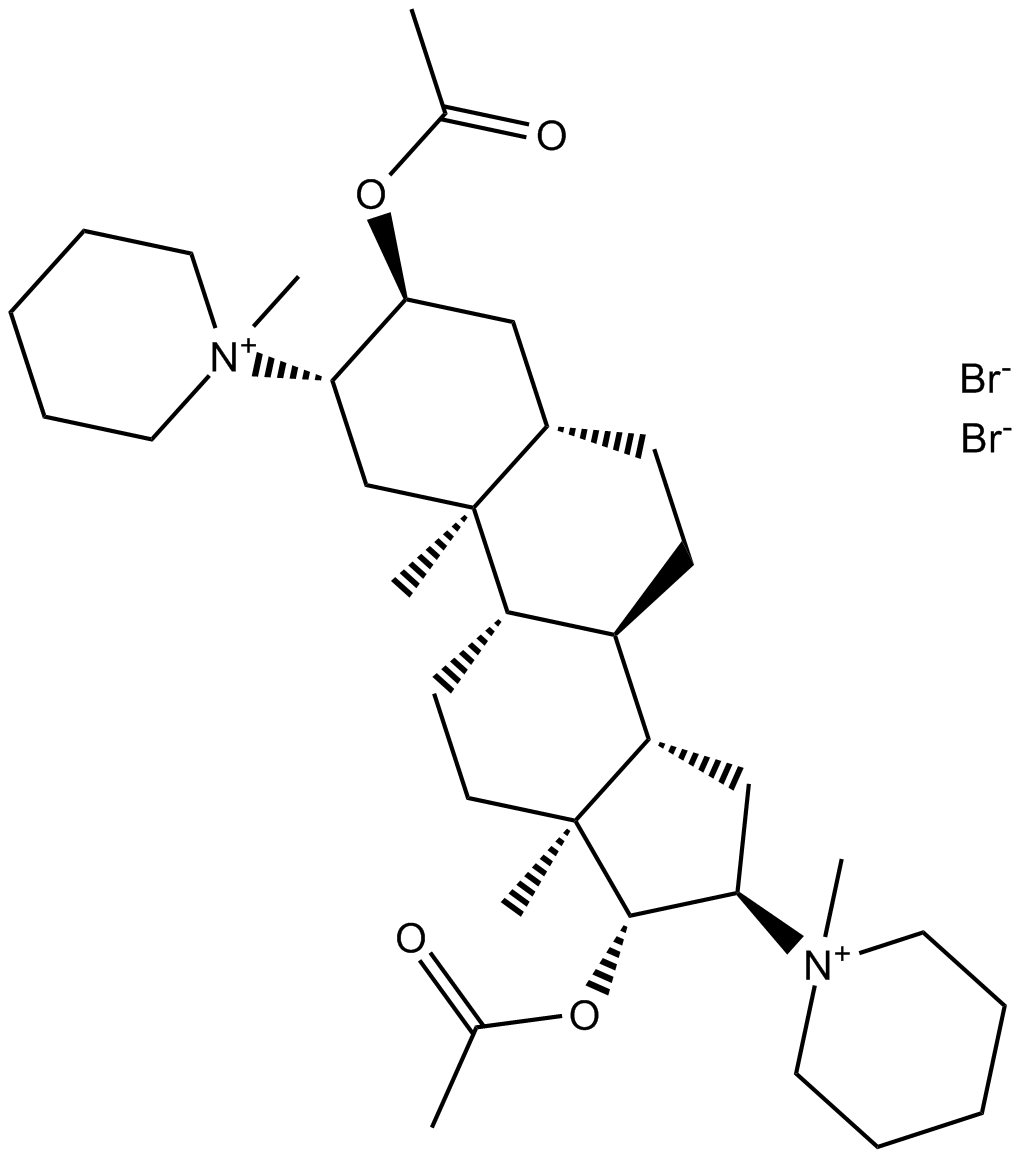 Pancuronium dibromide Chemical Structure