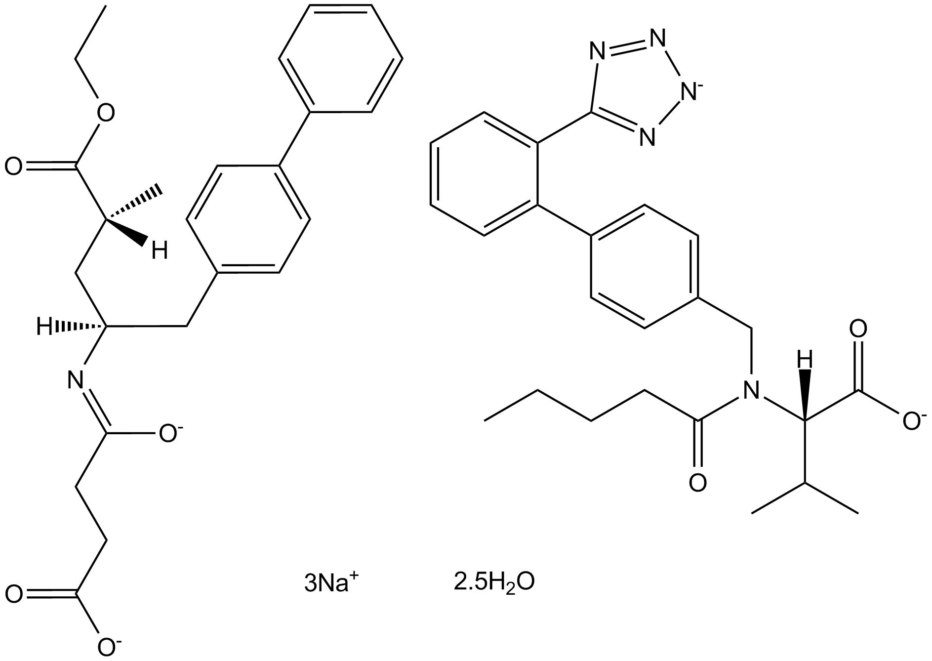 LCZ696 Chemical Structure