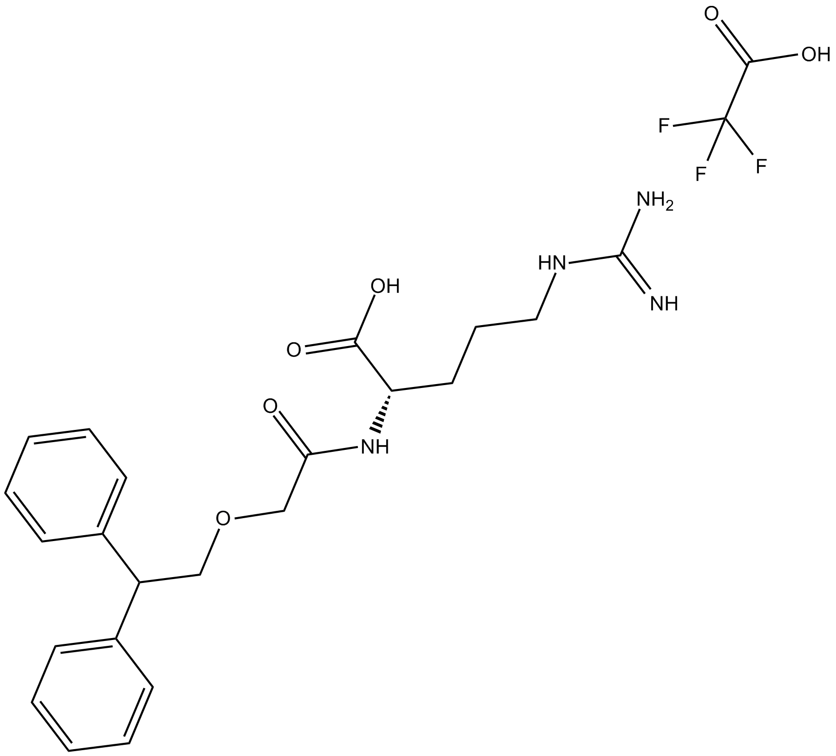 SB 290157 (trifluoroacetate salt) Chemical Structure