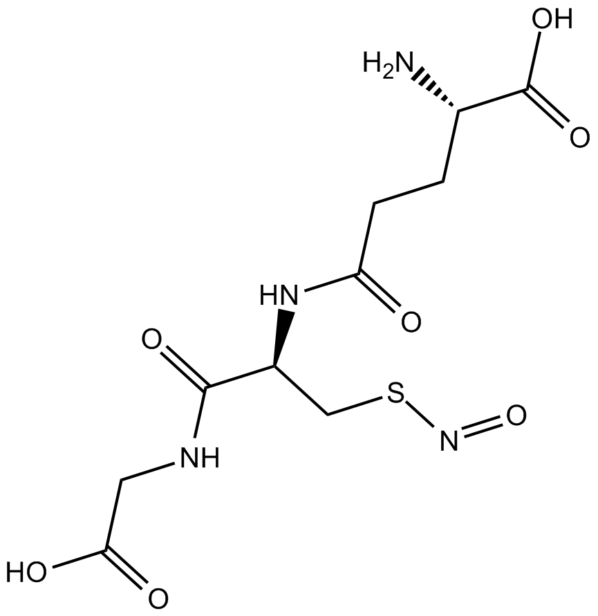 Nitrosoglutathione (GSNO) Chemical Structure