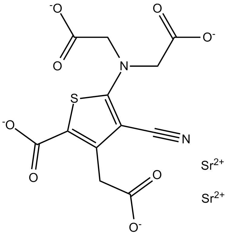 Strontium Ranelate Chemical Structure
