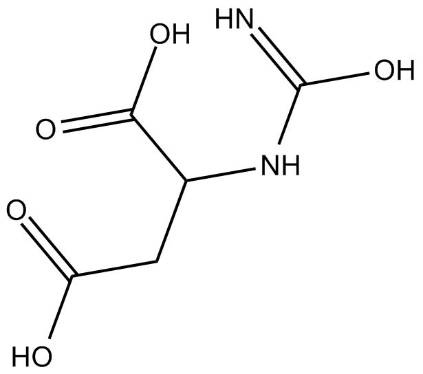 N-carbamoyl-DL-aspartic acid Chemical Structure