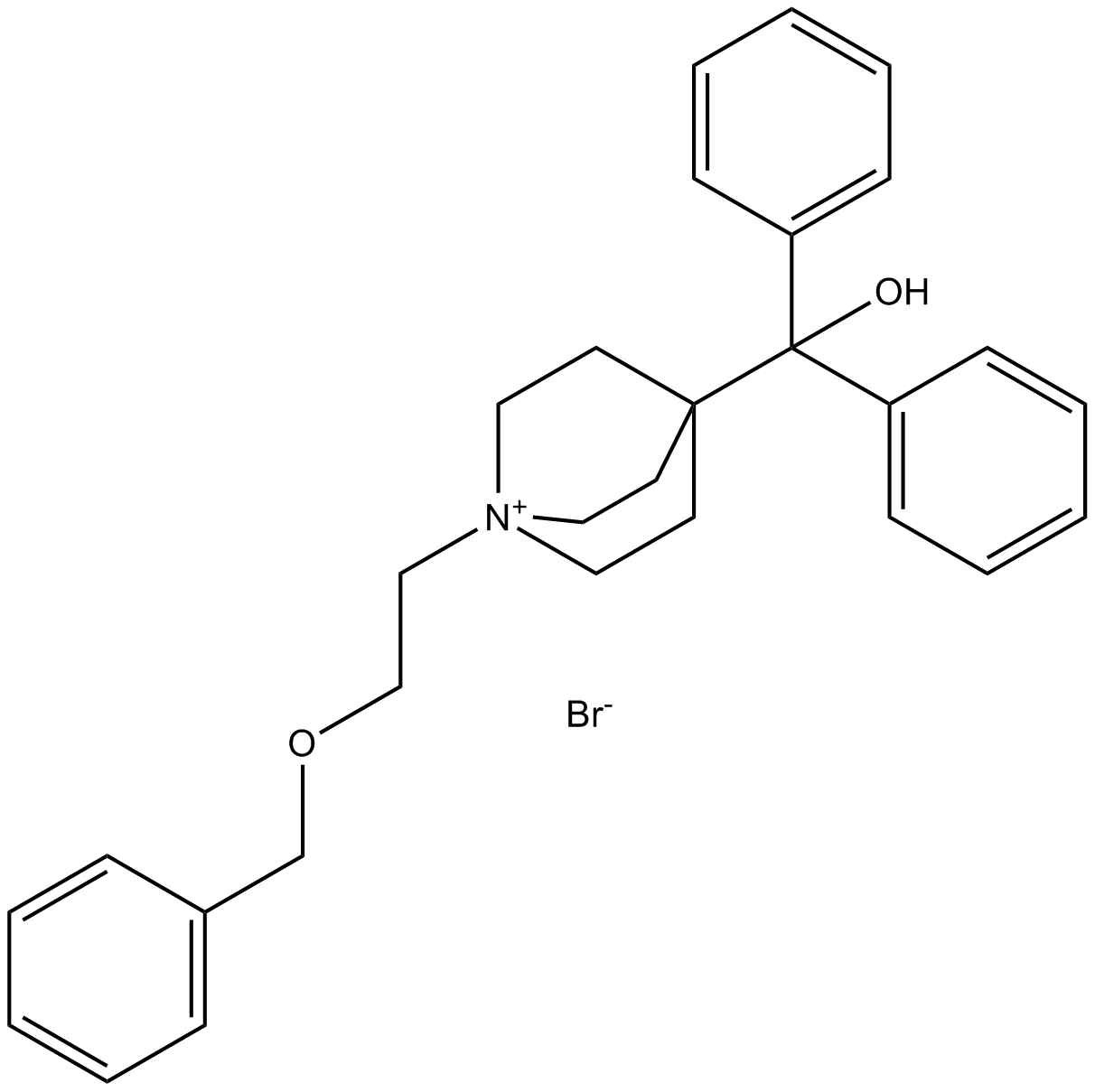 Umeclidinium bromide Chemical Structure