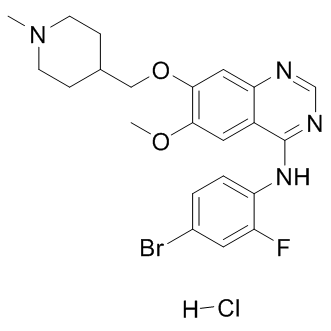 Vandetanib hydrochloride Chemical Structure