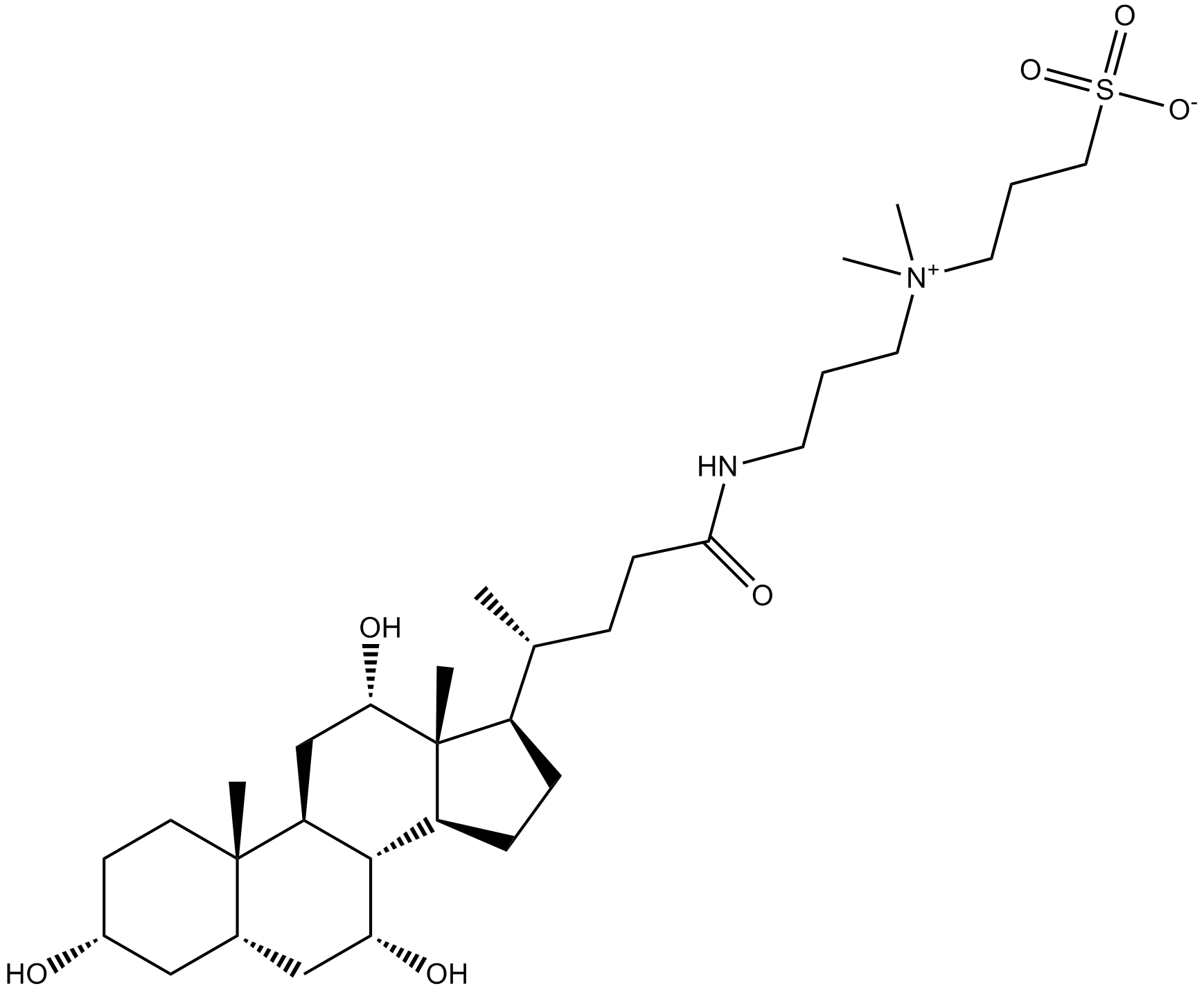 CHAPS Chemical Structure