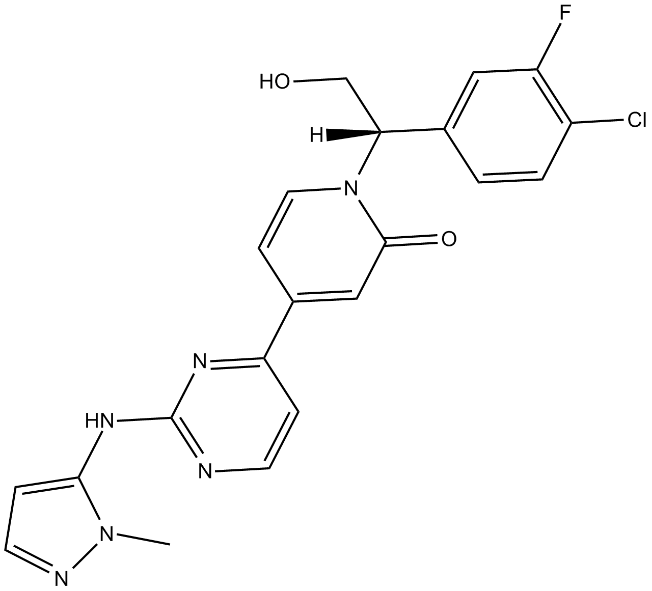GDC-0994 Chemical Structure