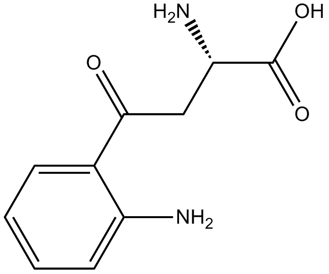 L-Kynurenine Chemical Structure