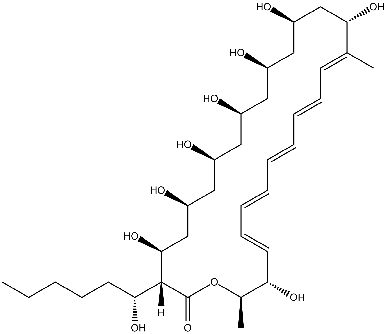 Filipin III Chemical Structure