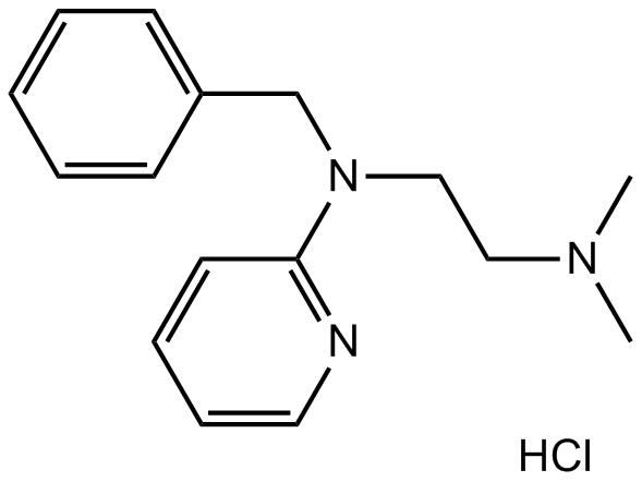 Tripelennamine HCl Chemical Structure