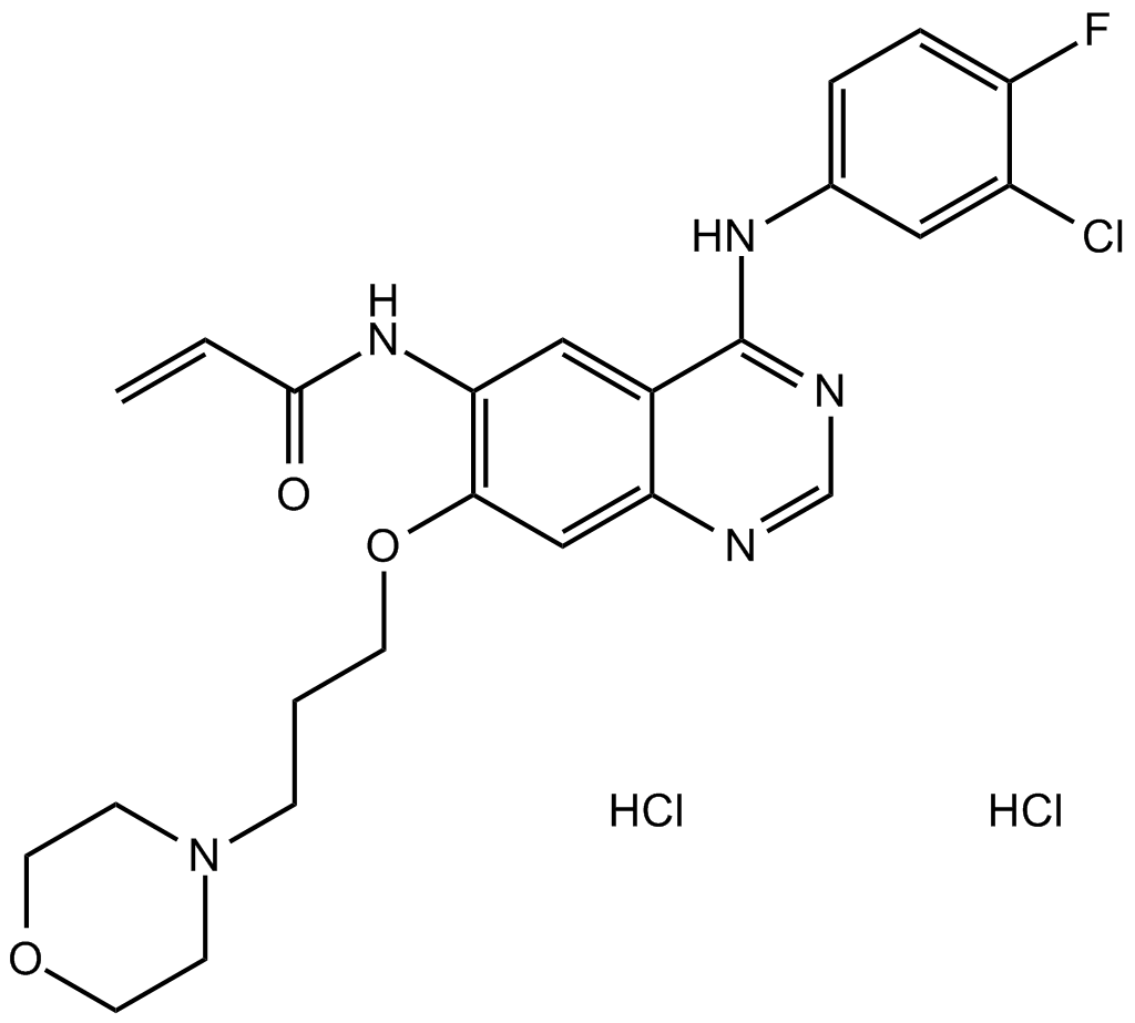 Canertinib dihydrochloride Chemical Structure