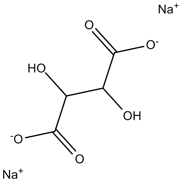 Sodium tartrate Chemical Structure