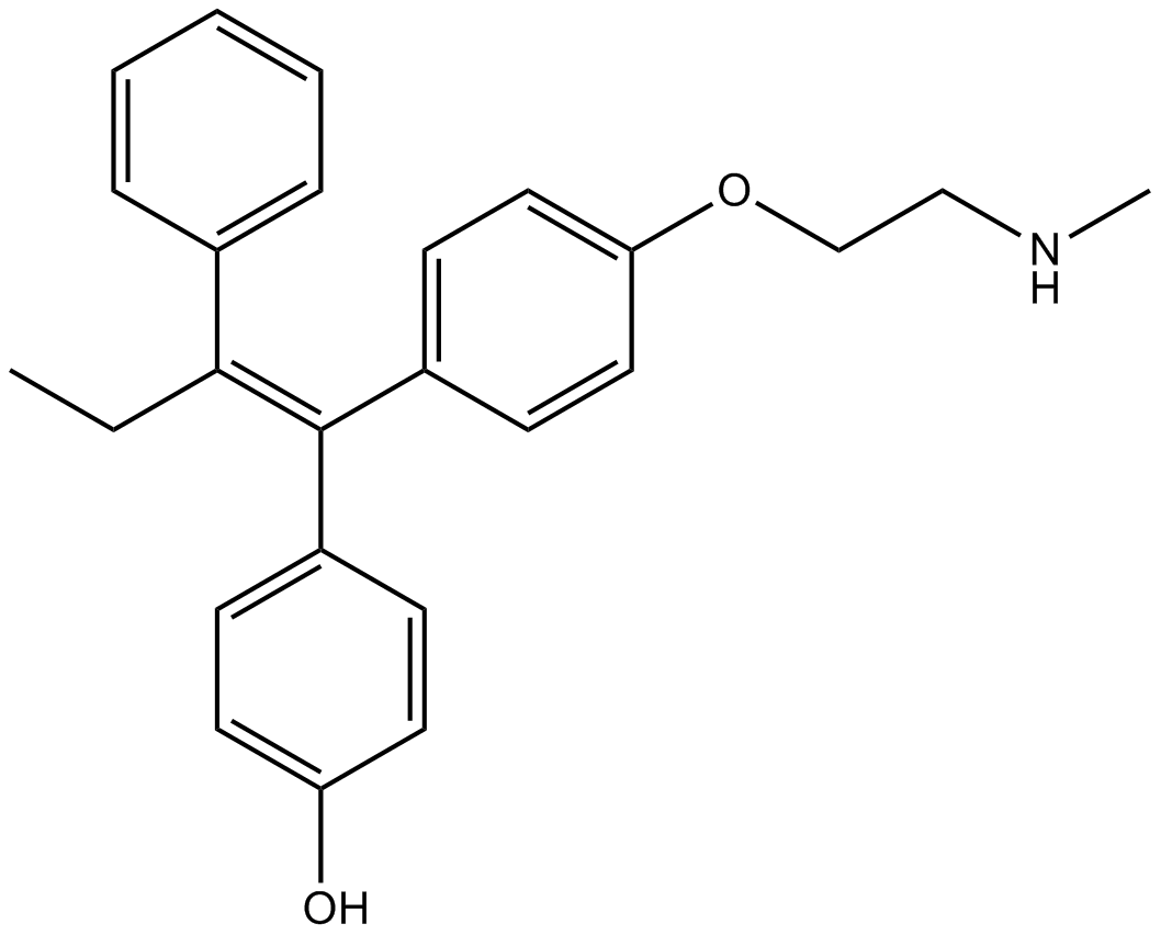 Endoxifen Chemical Structure
