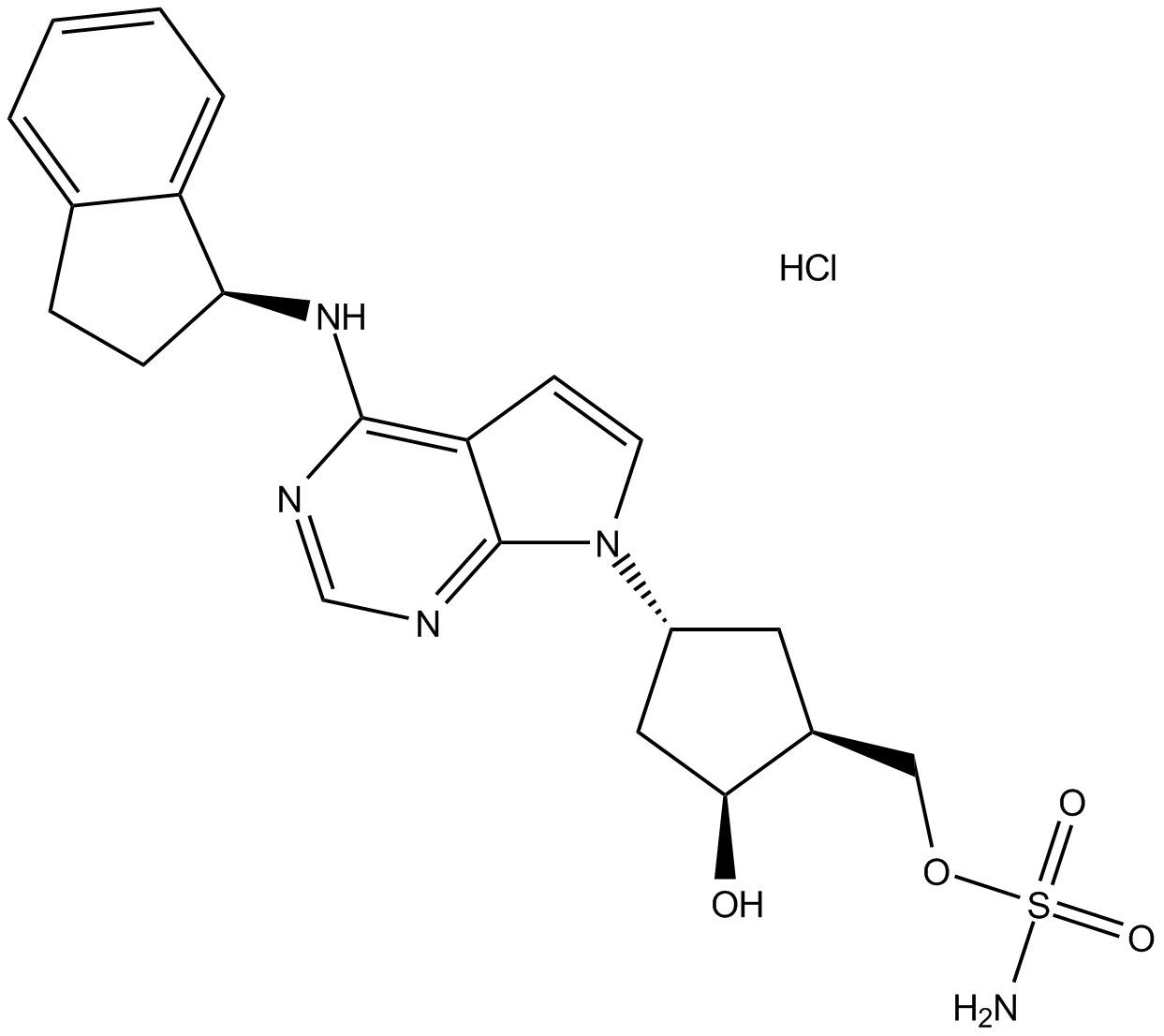 MLN4924 HCl salt Chemical Structure
